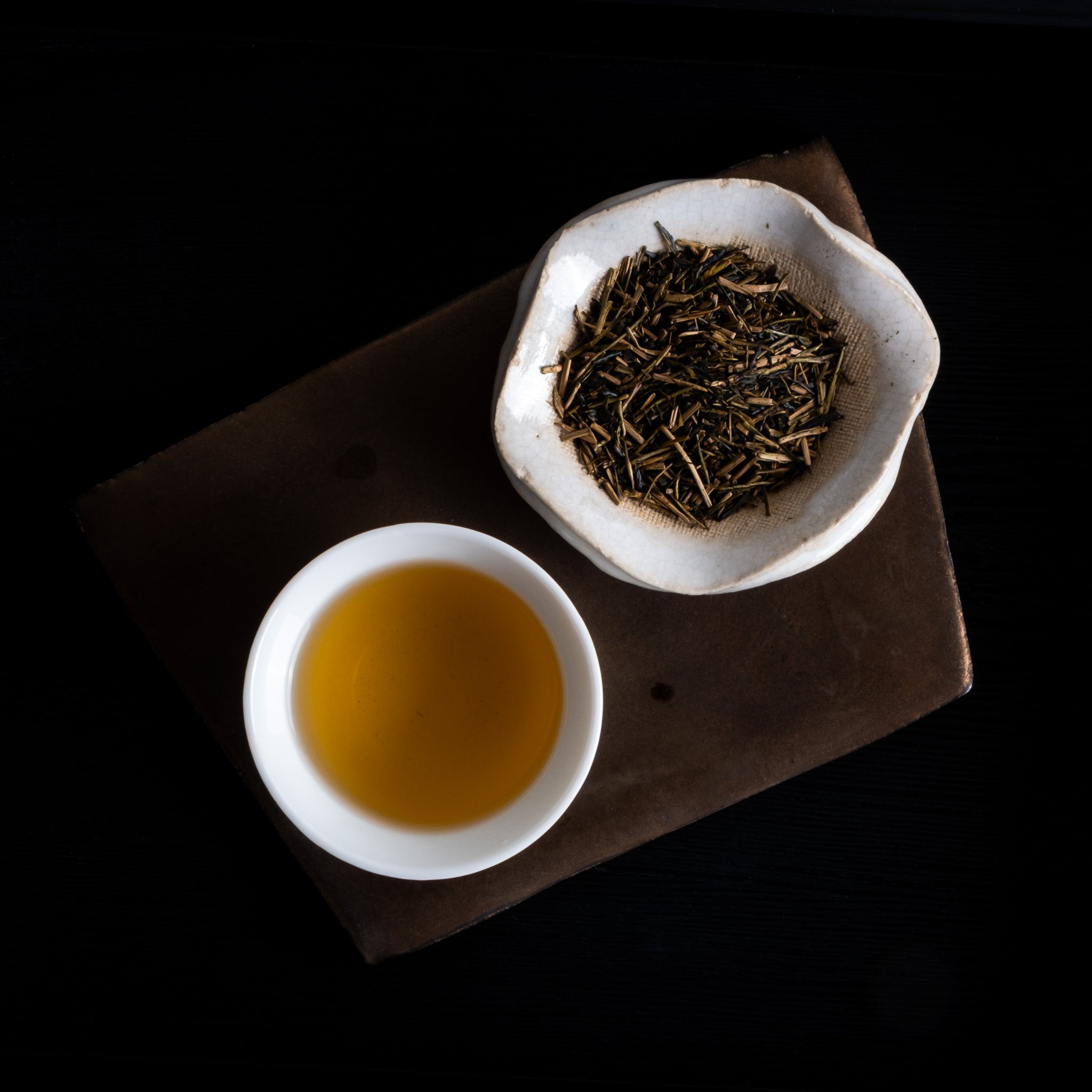 Premium Japanese Hojicha roasted green tea