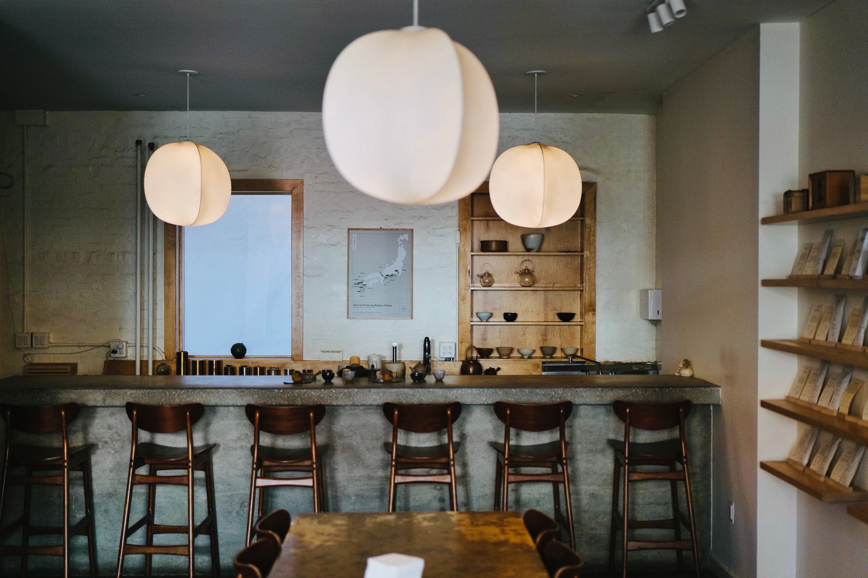 KETTL Greenpoint Japanese tea shop interior